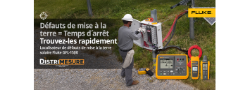 Fluke GFL 1500 – Localisez les défauts de mise à la terre solaire en un temps record
